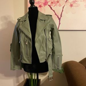 All Saints Balfern Leather Biker Jacket